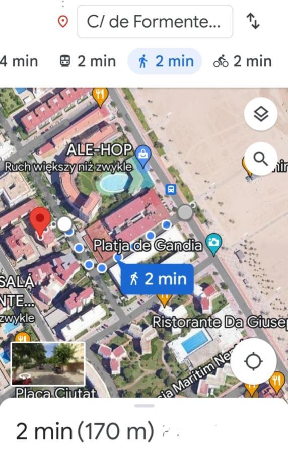 Ola Marina Solo Familias Lejlighed Playa de Gandia Eksteriør billede